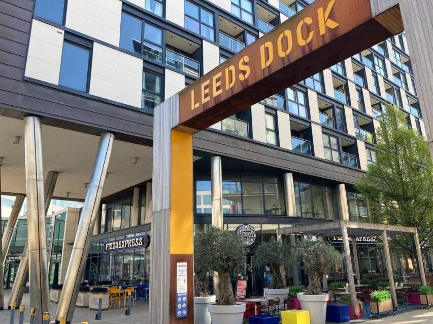Central Leeds Dock Apt, Free Secure Parking! 2 Bed Exterior foto